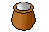 Pot of flour