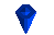 Cut sapphire